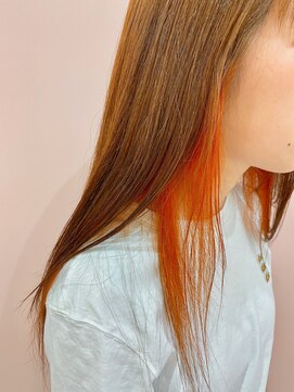 ニューヨーク ニューヨーク 河原町オーパ店(NYNY) オレンジのインナーカラー*19