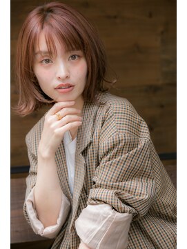 リュンヌ 門前仲町(lune) 柔らか外はねボブ【Linona porte 】