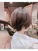 ナンバー イル デュッカ 札幌(N° il duca)&nbsp;大人かわいいくびれミディーラベンダーインナーカラー