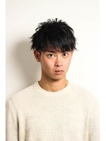 メリケンバーバーショップ フクオカ(MERICAN BARBERSHOP FUK)&nbsp;スキンフェードツイストスパイラルセンターパートサイドパート