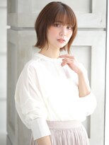 アビエクレール 河内花園(abije claire)&nbsp;軽やかなくびれボブ