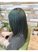ブリーチ毛×縮毛矯正