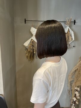 フレーム なんば店(FRAME) ☆ミディアムボブ☆