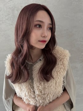 リコ ヘアアンドリラクゼーション 名駅店(LICO HAIR＆RELAXATION) [LICO]ブリーチ1回で叶えるピンクブラウンbyコモト ハルキ