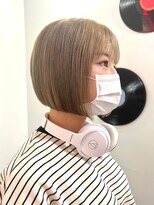 デート 下北沢(DATE)&nbsp;ダブルカラーミルクティーベージュカラーケアブリーチハイトーン