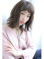 リル 西宮(LiL')&nbsp;【LiL'西宮】無造作ウェーブ×ミディアムボブ★