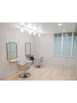 完全マンツーマンだからカウンセリング/施術時間をしっかりとることが可能。安心×リラックスできる空間♪