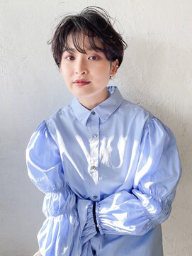 アイティーバイアルバム 八王子店(IT by ALBUM) マッシュショート_チェリーブラウンフェミニンロング_59100