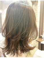 マロン(MARRON)&nbsp;ワンカールで楽々♪レイヤーミディアム☆