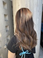 リバレッジ 広尾(Leverage)&nbsp;大人ハイライトツヤベージュ【広尾/恵比寿】担当：柴崎