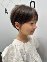 ハルキミナト ジャパン ヨコハマ(HARUKI MINATO japan YOKOHAMA)&nbsp;キッズ可愛いショート/横浜馬車道【キッズカット】