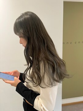 エミィ(emme) 【emme×笹川】透明感秋冬カラー