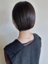 トップヘアーラウンジ 知立(TOP HAIR Lounge)&nbsp;お手入れ簡単ミニボブ/アッシュブラック/ニュアンスカラー
