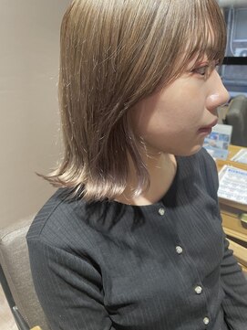 マーシュ 梅田(marshu) うる艶☆ミルクティーベージュ