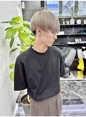 韓国風《ミルクティー》ハイトーン/ケアブリーチ/ダブルカラー