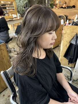 ウィークエンド(WEEKEND) 白髪ぼかしブリーチなしダブルカラーカットトリートメント15400