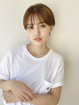 コクーン 銀座(Cocoon) カジュアルマッシュ#黒髪#ボブルフ#小顔#ネビージュ#ワンレン