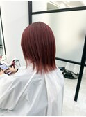 ボルドーカラー