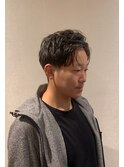 カットパーマ ナチュラルパーマ ビジネススタイル