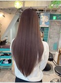 【LoA】ブリーチなしメルティカラーラベンダーフェミニンロング