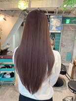 ロア インターナショナル 新宿店(LoA International)&nbsp;【LoA】ブリーチなしメルティカラーラベンダーフェミニンロング