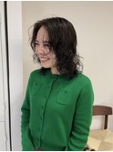 ミディアムパーマ