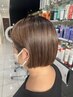 【脱白髪染め】グレイヘアデザインカット＋アロマスパ付￥25960→20760円～