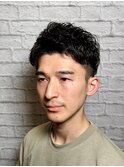 アップバングショート