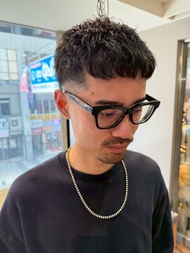 パーミル ヘア クマモト(permille ‰ hair Kumamoto) クロップスタイル×ショートパーマ