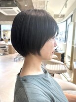 コンティロミー(CONTI ROMMY.)&nbsp;20代～50代◎丸みマッシュボブ黒髪ショート☆トリートメント