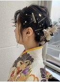 成人式、卒業式ヘアセット/ウェーブアップ