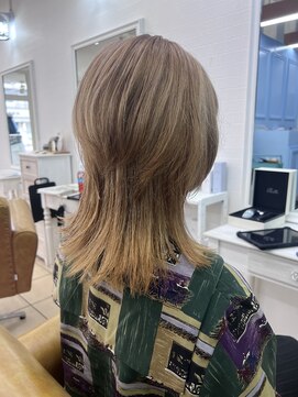 グラスペディア(graspedia) ハイトーン/ミルクティーベージュ/ブラウンベージュ/ウルフ