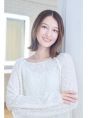 スモーキーアッシュ／外はねレイヤー