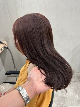 ギークス(GEEKS) 【GEEKS渋谷】ブラウンカラー/こっくりブラウン/秋カラー/顔周り