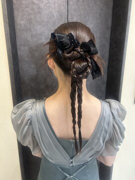 ミラ(Mila) リボンとの組み合わせがかわいい＊人気カチモリアレンジ/結婚式