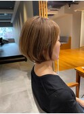 30代40代50代　大人ショートボブ【SPICE AVEDA岡部】