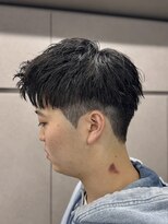 ニコ トウキョウ ロジック(nico TOKYO Logic)&nbsp;刈り上げアップバングスパイキーショートパーマスパイラルパーマ