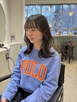 リアン(REAN)&nbsp;くびれヘア/艶カラー/オリーブベージュ