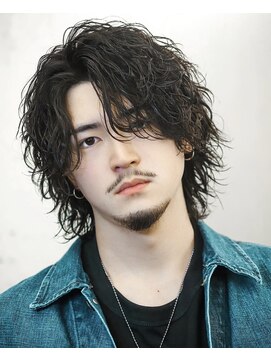 ゴールドシブヤ(GOALD SHIBUYA) センターパートウルフ