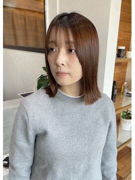 髪質改善　酸性ストレート