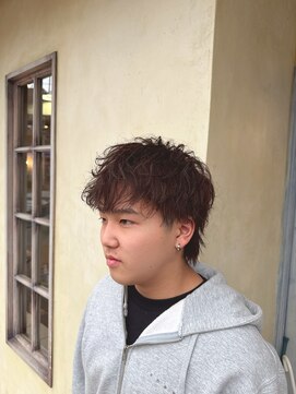 エイミーバイアフロート(amie  by afloat) 【伊藤指名限定】無造作マッシュウルフ