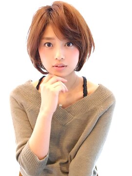 レウナ 外苑前(Reuna) 30代40代50代大人可愛いボブ　ひし形ボブ