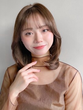 リヤン 表参道(lyann) ナチュラルカールモテ髪うる艶髪イメチェンピンクベージュ