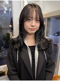 イメチェン/ダークグレージュ/ケアカラー/前髪/表参道/原宿