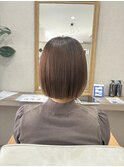 ぱつっとボブ