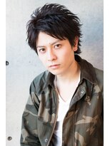 メンズヘア パーカット 下北沢南口店(MEN'S HAIR PERCUT) ルーディーアップバング