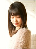 【高田馬場/aoba】モテ髪　内巻きストレート