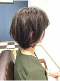 ふんわりボブ×透明感アッシュ【レーヴ】