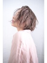 アンド(AND)&nbsp;くせ毛風パーマ×ボブ