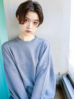 バース(BIRTH)&nbsp;天神【BIRTH】センターパート×ワンサイドショート